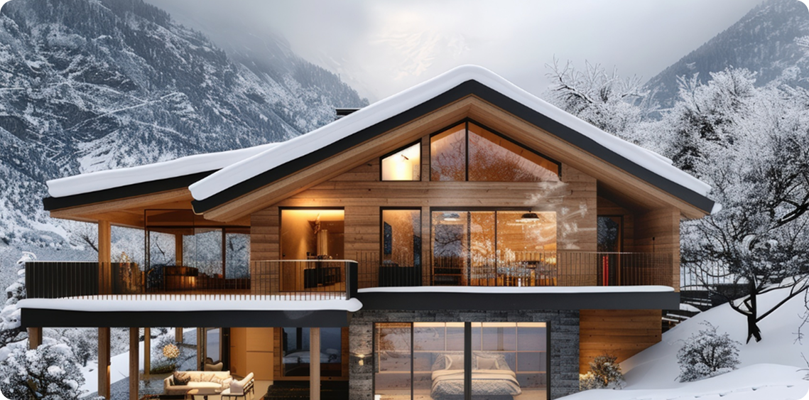 Каркасный дом VillasTherm